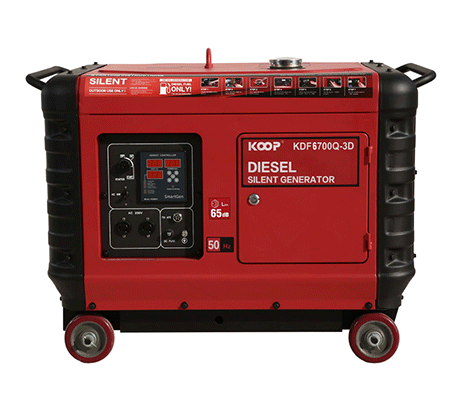 Ultra-quiet generator set KDF6700QQ(-3)
