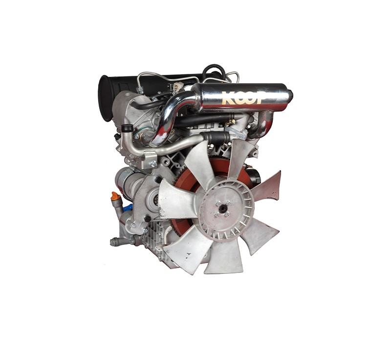 Multi-cylinder diesel engine KD2V80