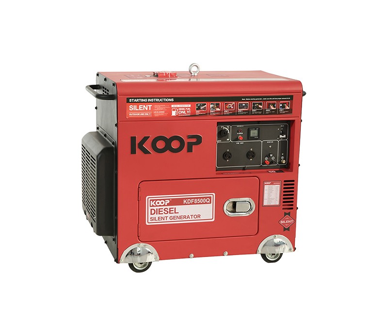 Silent generator set KDF8500Q(-3)