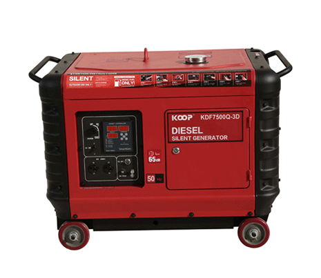 Ultra-quiet generator set KDF7500QQ(-3)