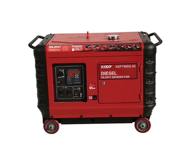 Silent generator set KDF7500Q(-3)